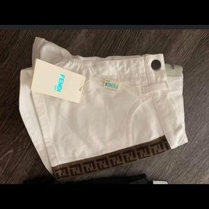NWT authentic Fendi shorts sz6